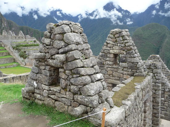 Machu Picchu Behausungen