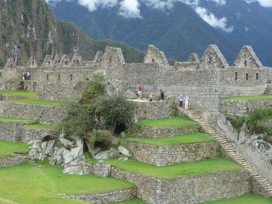 Machu Picchu Behausungen