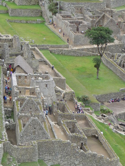 Blick auf Machu Picchu