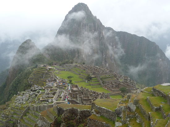 Es zieht Nebel auf und es fängt an zu regnen
