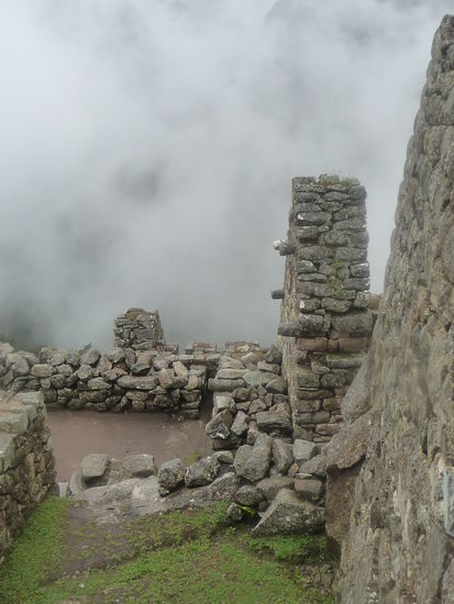 Es zieht Nebel auf und es fängt an zu regnen