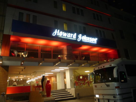 Ankunft im Hotel der Hauptstadt