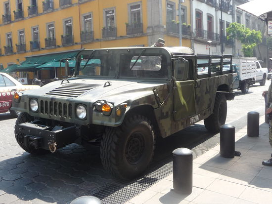 Auch die Armee ist vor Ort