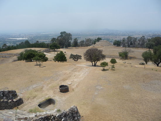 Blick über Xochitecatl