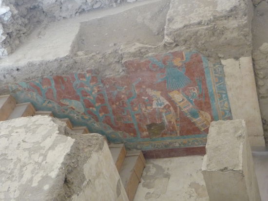Malereien im Roten Tempel