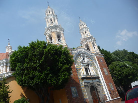 Weitere schöne Kirche in Puebla