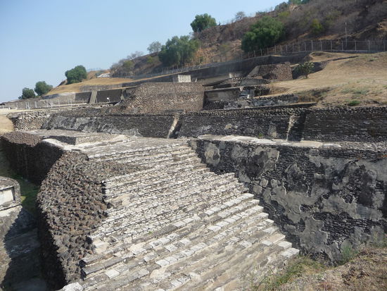 Die Tempelanlage von Cholula