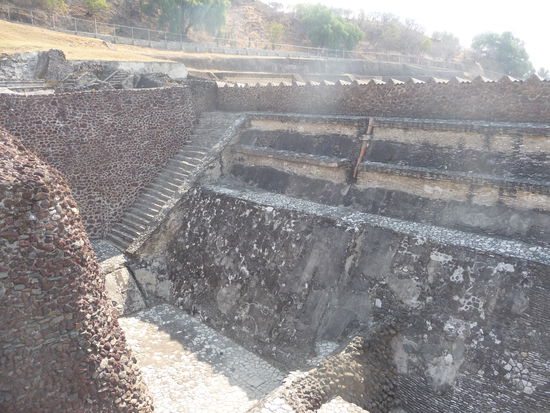 Die Tempelanlage von Cholula