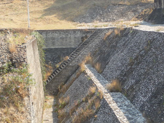 Die Tempelanlage von Cholula