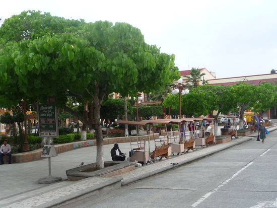 Plaza vor der Kathedrale in Papantla