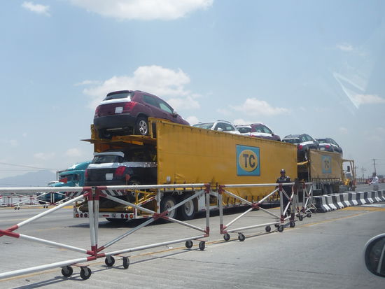 Mautstelle kurz vor Mexiko City