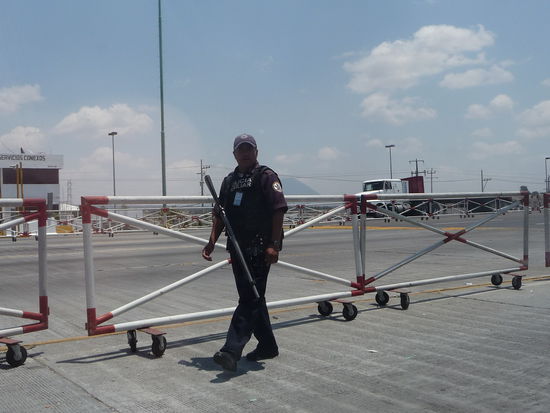 Mautstelle kurz vor Mexiko City