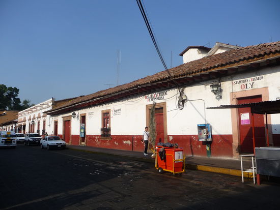 Typische Kolonialhäuser in Patzcuaro