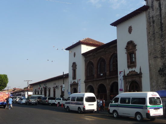 Teatro Caltzontzin ehemals Teil des Augustinerklosters