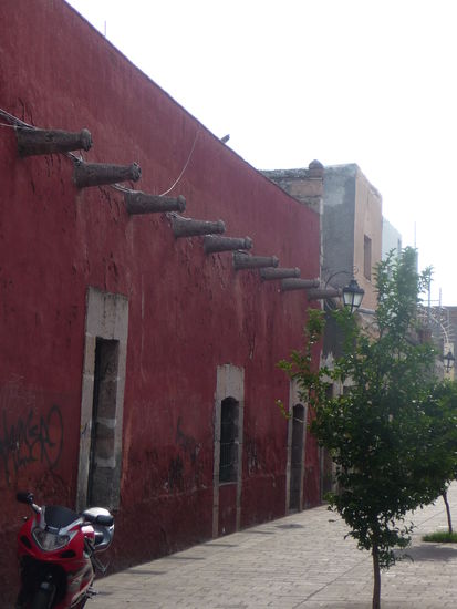 Schöne Kolonialhäuser im Stadtzentrum von Morelia