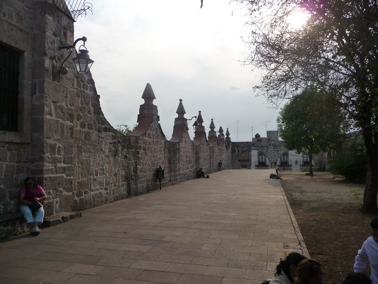 Rückseite des Palacio Clavijero