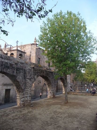 Rückseite des Palacio Clavijero