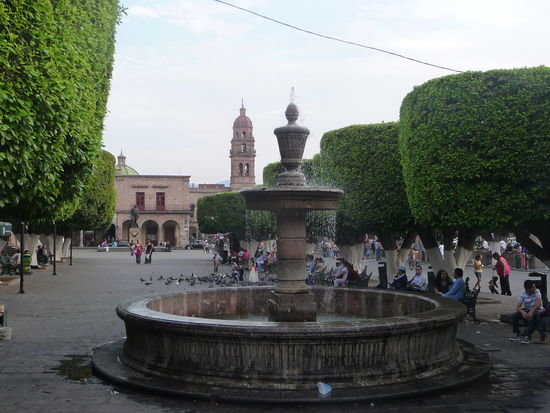 Plaza de Armas in Morelia