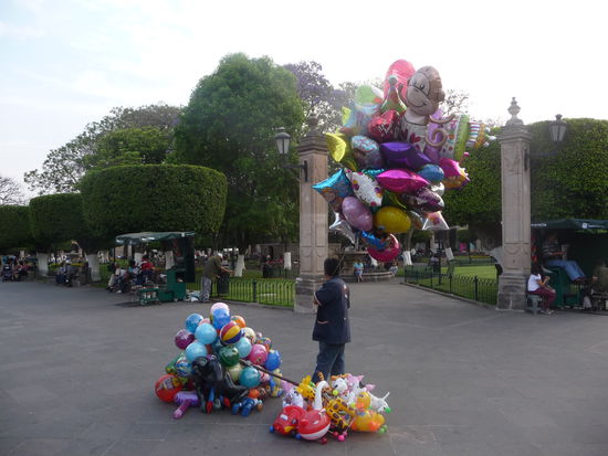 Plaza de Armas in Morelia