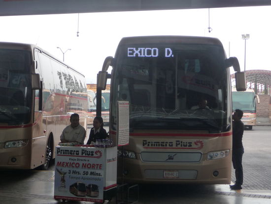 Dieser Bus fährt nach Mexiko City