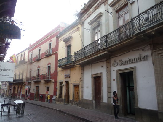 Schöne Kolonialhäuser in Guanajuato