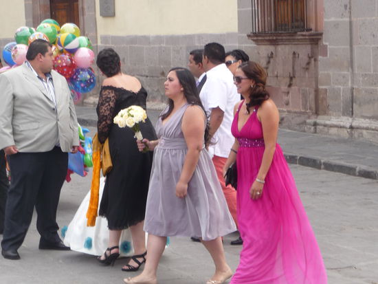 Hochzeitsfeier eines mexikanischen Paares