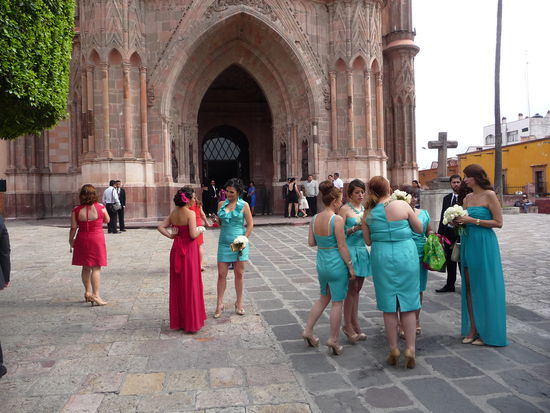 Hochzeitsfeier eines mexikanischen Paares und nur ein kleiner Vorgeschmack auf das was ich noch in Queretaro erleben werde.