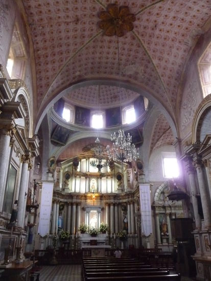 In der Kirche Oratorio de San Felipe Neri