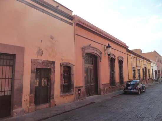 Kolonialhäuser im historischen Stadtzentrum von Queretaro