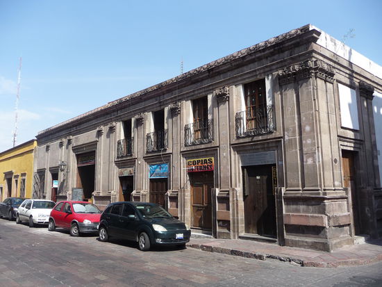 Kolonialhäuser im historischen Stadtzentrum von Queretaro