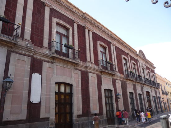 Kolonialhäuser im historischen Stadtzentrum von Queretaro