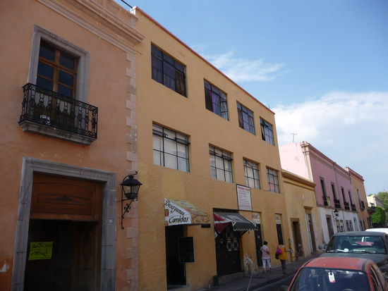 Kolonialhäuser im historischen Stadtzentrum von Queretaro