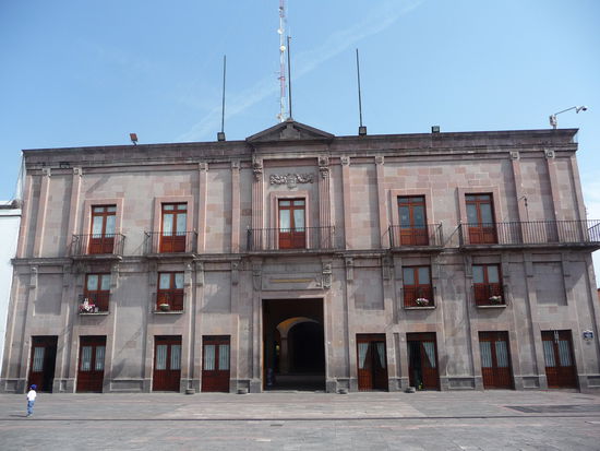 Ex Palacio Episcopal am Platz Jardin Guerrero