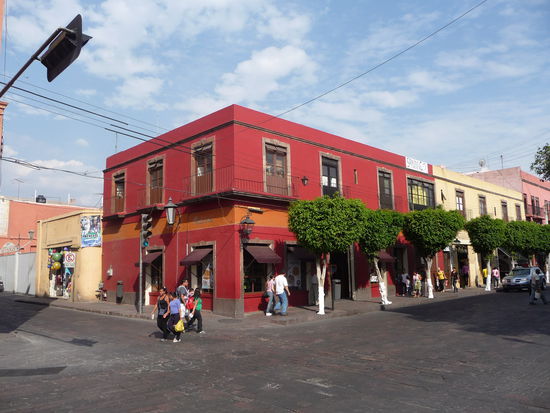 Kolonialhäuser am Plaza de la Constitucion