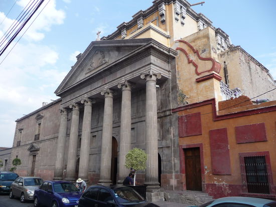 Blick auf den  Templo de Teresitas