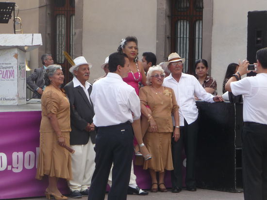 Fest auf dem Plaza de Armas