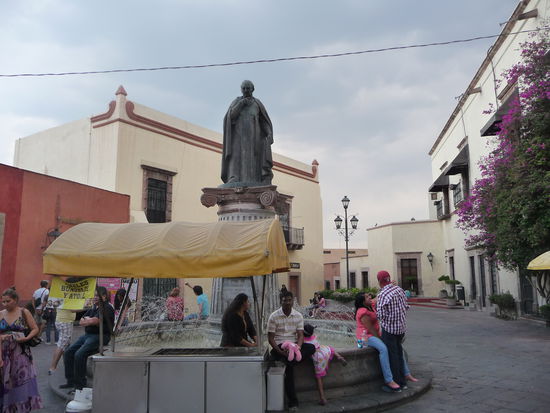Es geht weiter durch die Gassen von Queretaro