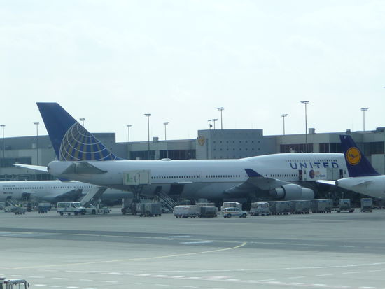 Boeing 747 der United / Continental