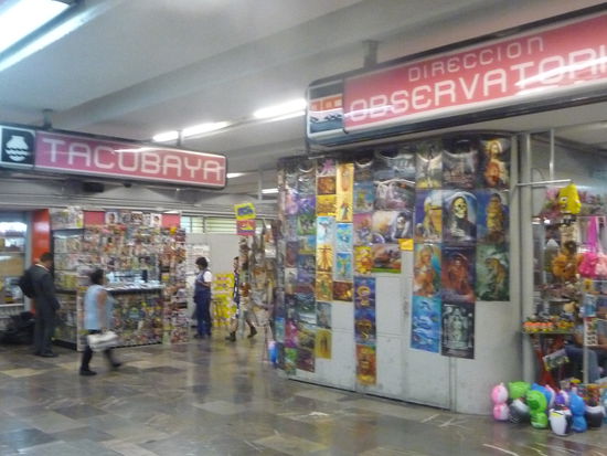 Umsteigestation Tacubaya Linie 1 , 7 ,9