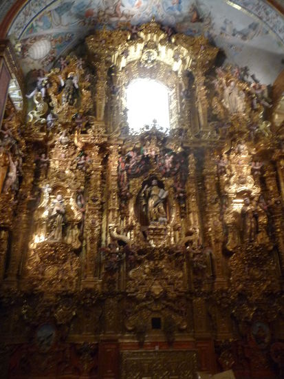 Eines der Seitenflügel im Kloster