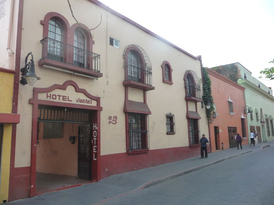 Einige der wenigen Kolonialhäuser in der Stadt