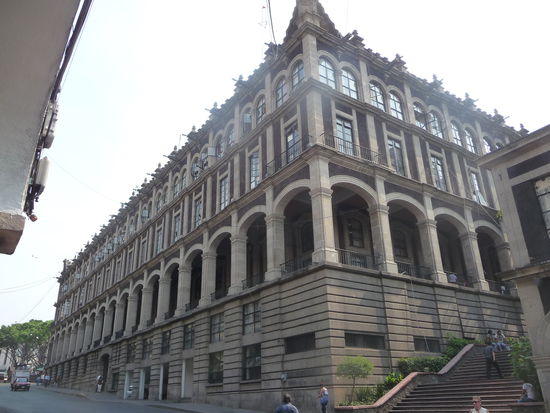 Palacio de Gobierno von hinten