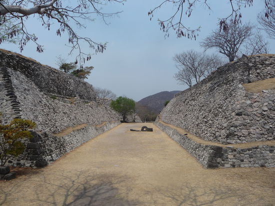 Nördlicher  Ballspielplatz von Xochicalco
