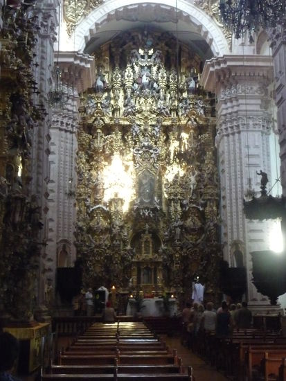 Altar in Kirche Santa Prisca