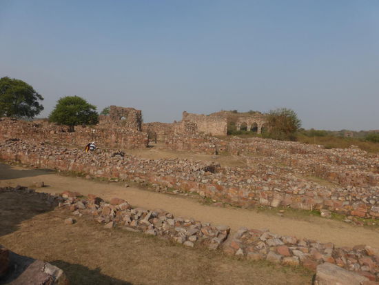 Festung Tughlagabad in South Delhi