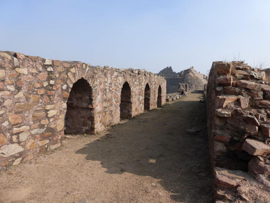 Festung Tughlagabad in South Delhi