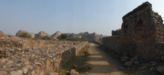 Festung Tughlagabad in South Delhi