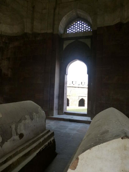 Das Mausoleum mit der Haupthalle