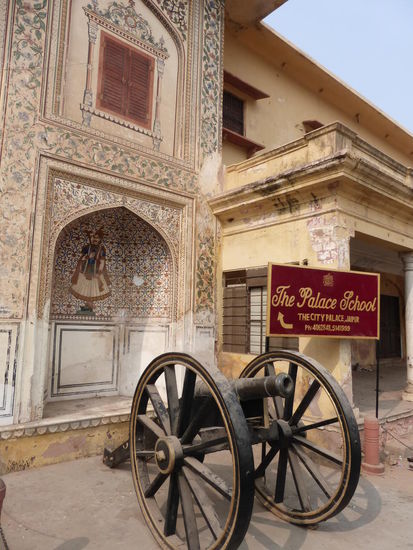Eingangsbereich City Palace Jaipur