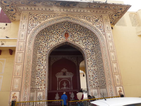 Eingangsbereich City Palace Jaipur